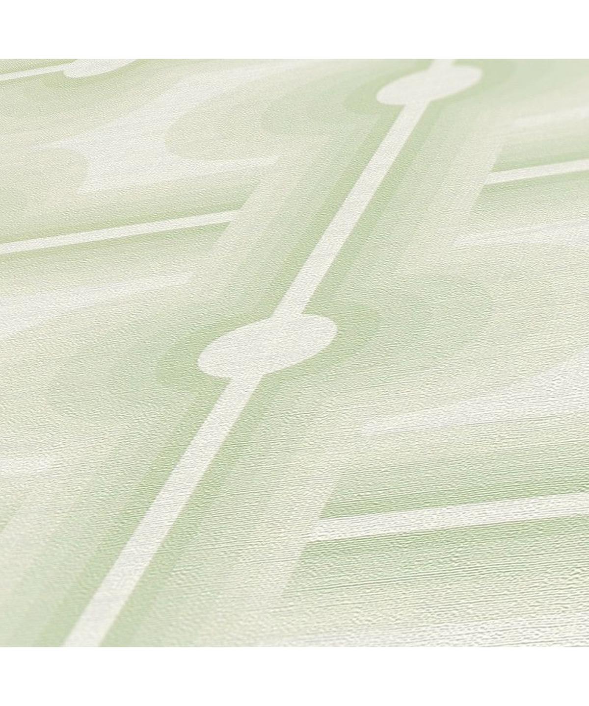 VLIESTAPETE Grün 53/850 cm - Grün, Textil (53/1cm) - KUNSTLOFT