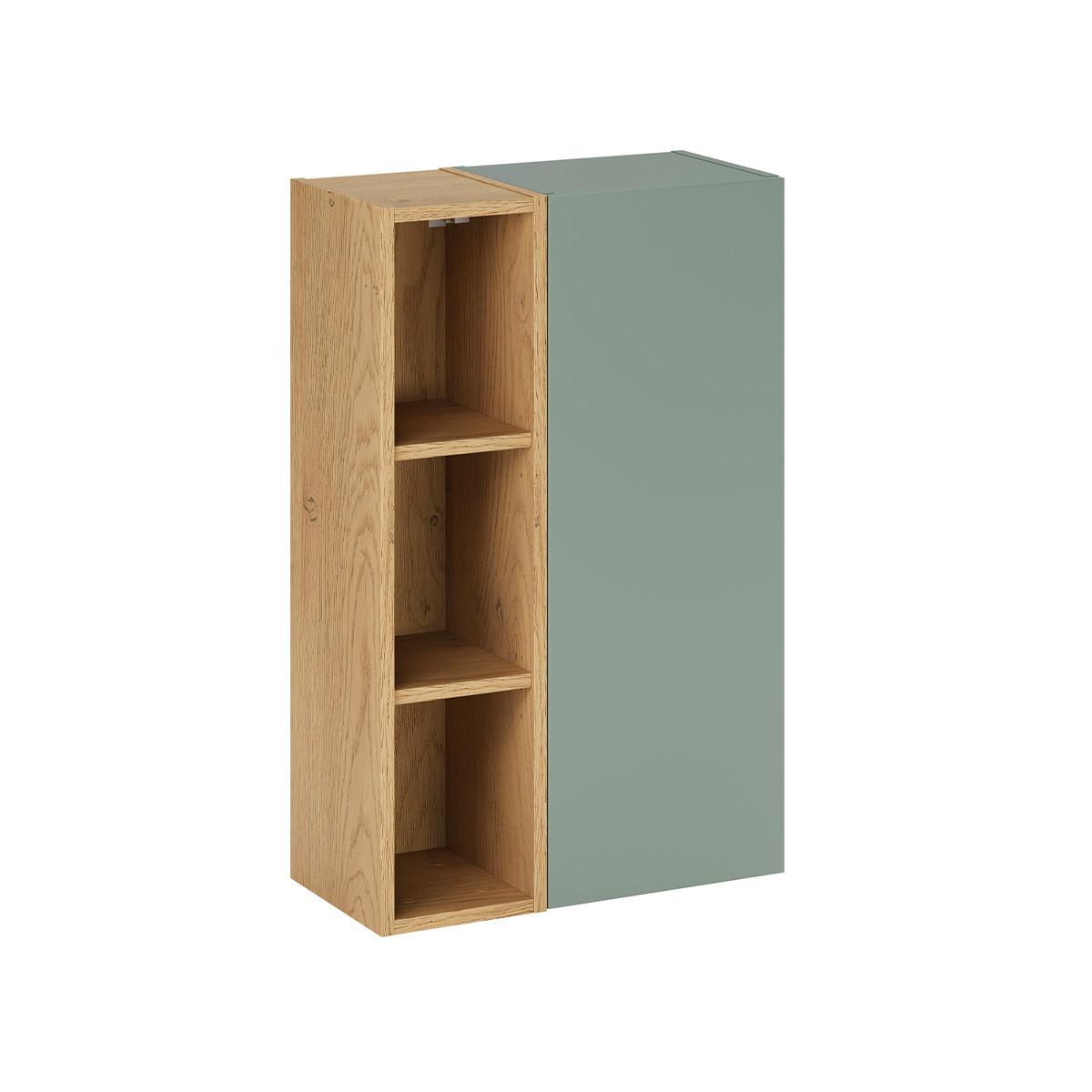 SCHRANKORIA Grün - Grün, Holzwerkstoff (50/80/26.6cm) - Petits-meubles