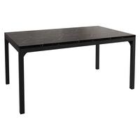 COUCHTISCH Mocca 1 - Schwarz, Holzwerkstoff/Metall (60/100/50cm) - MIRJAN24