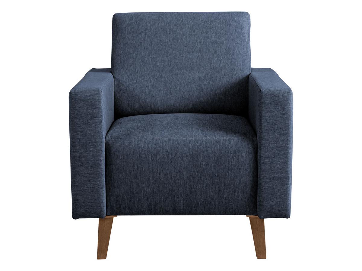 SESSEL Oviedo - Blau, Holz/Kunststoff (75/80/75cm) - MIRJAN24