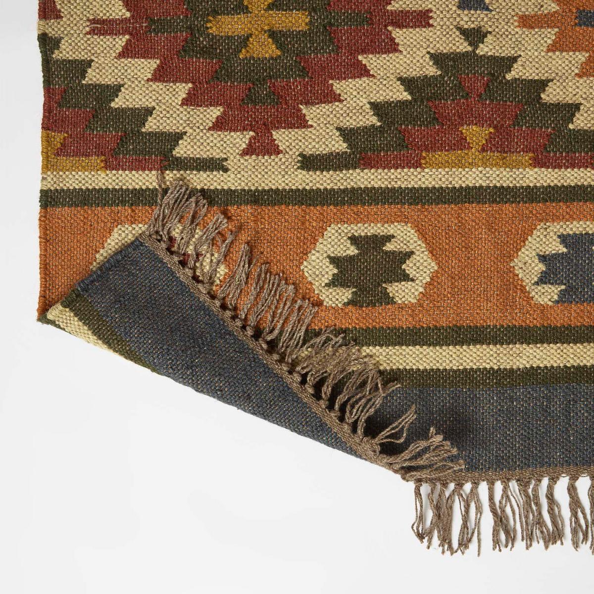 KELIM-TEPPICH Lucea handgewebt 160/230 cm - Multicolor, Textil (160/230cm) - Homescapes