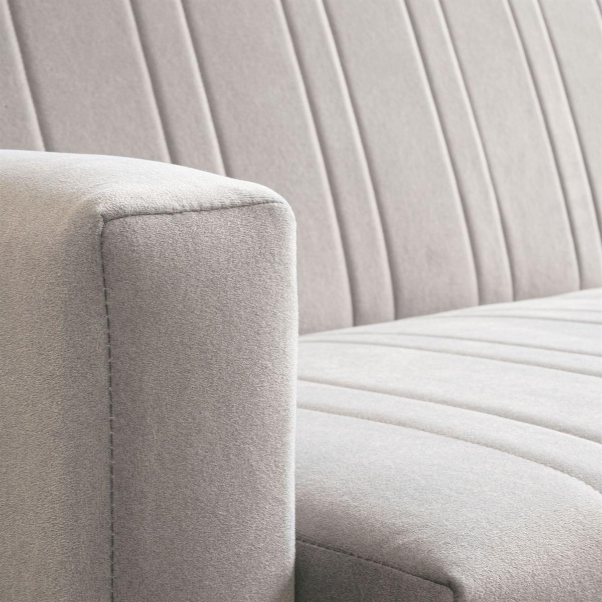 SCHLAFSOFA VERO MAX mit Schlaffunktion Castel 04 - Beige, Textil (191/88/90cm) - Lookway