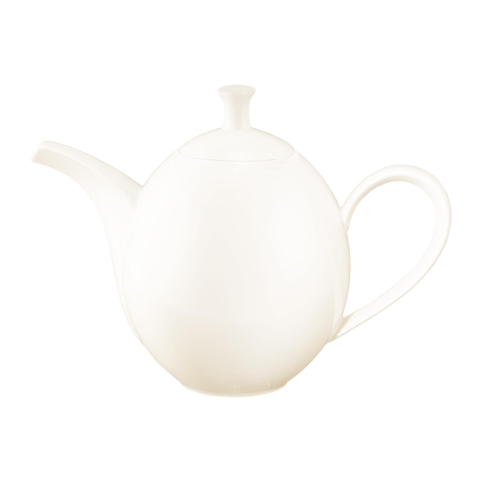 KANNE Savona Fine Diamond creme 1,35 l - Creme, Keramik (1.35L) - Seltmann Weiden