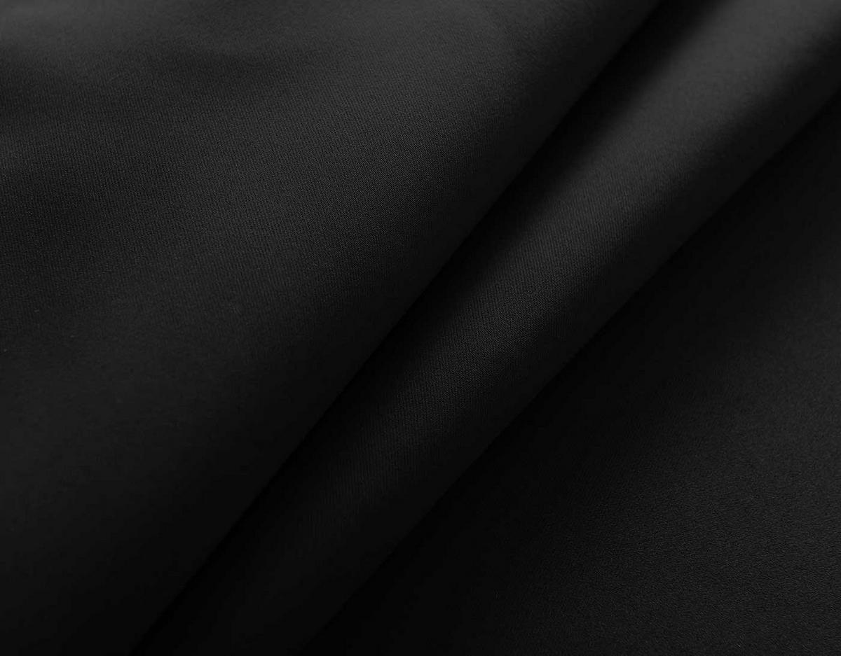 VORHANG 2ER SET NEWYORK HxB 245x295 cm Schwarz - Schwarz, Textil (295/245cm) - Gardinenbox