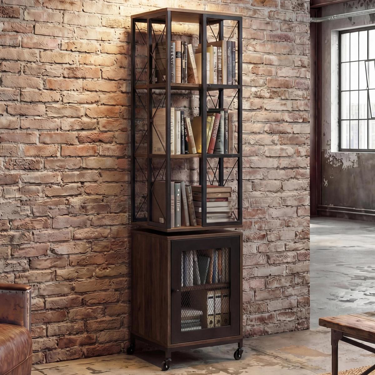 BÜCHERREGAL Dunkelbraun - Dunkelbraun, Holz (40/162/42cm) - MCW
