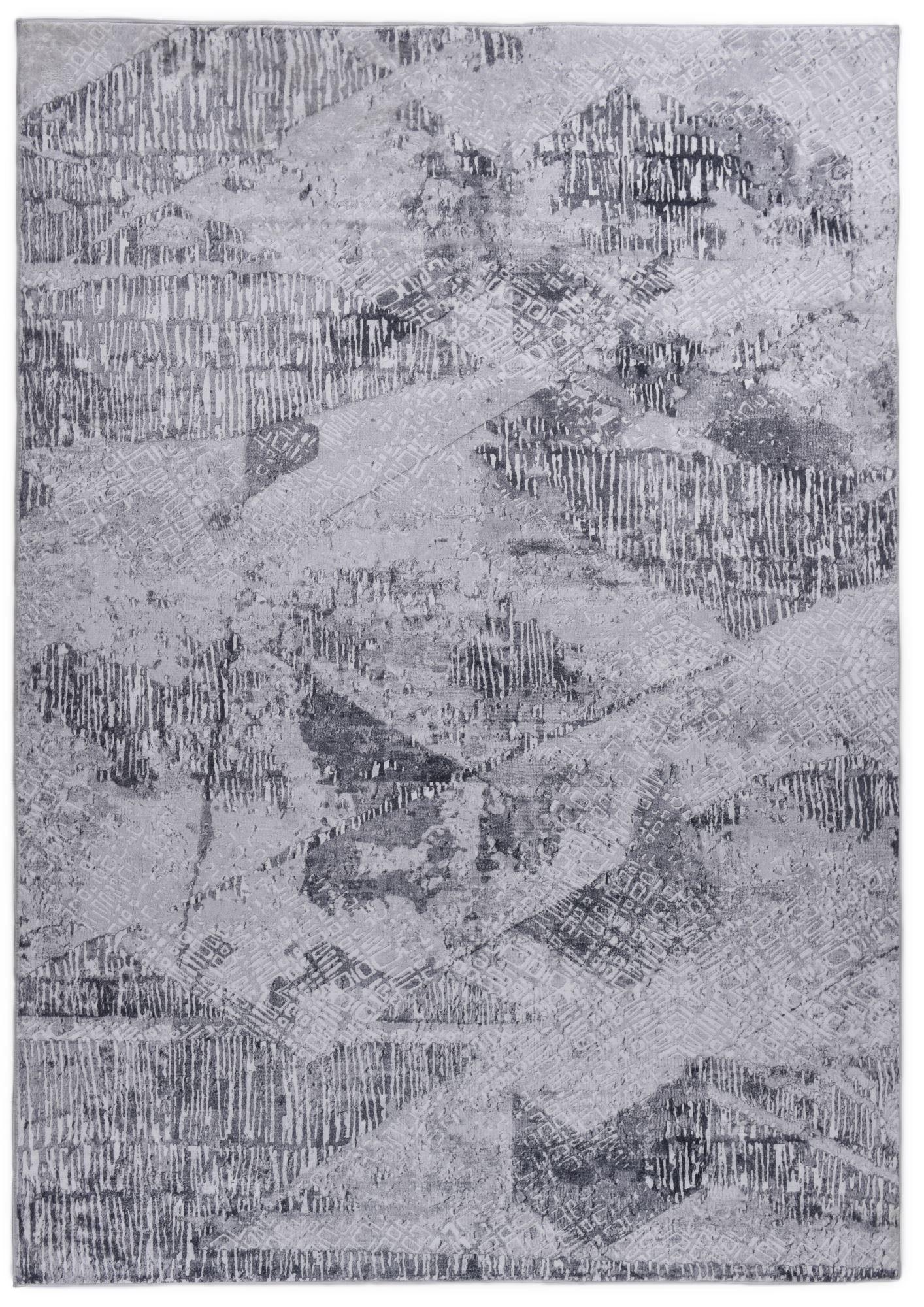 KURZFLORTEPPICH Rachele 160x230 cm - Grau, Textil (160/230cm) - Gino Falcone