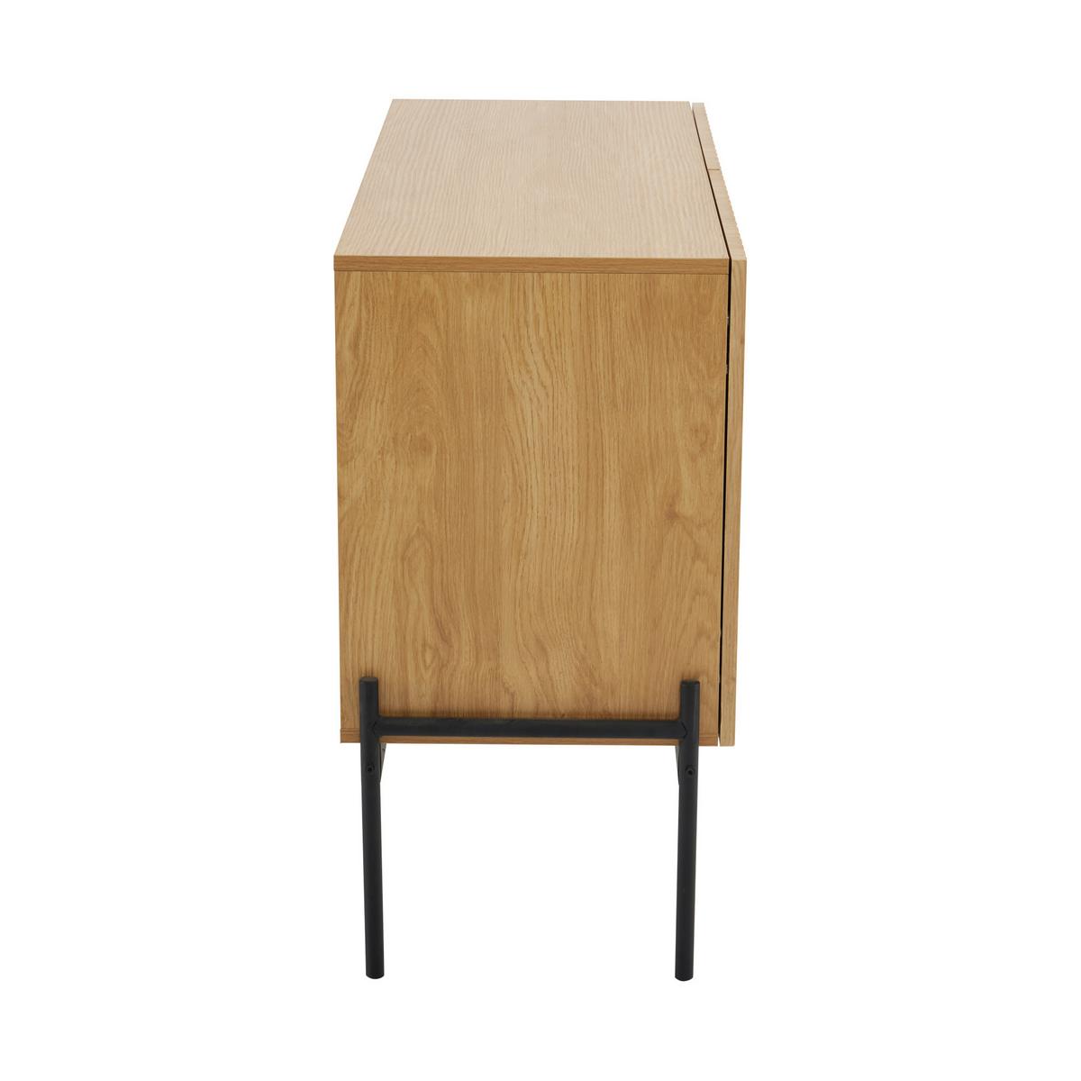 SIDEBOARD Braun 100/40/70 cm - Braun, Holzwerkstoff/Metall (100/70/40cm) - Urban Meuble