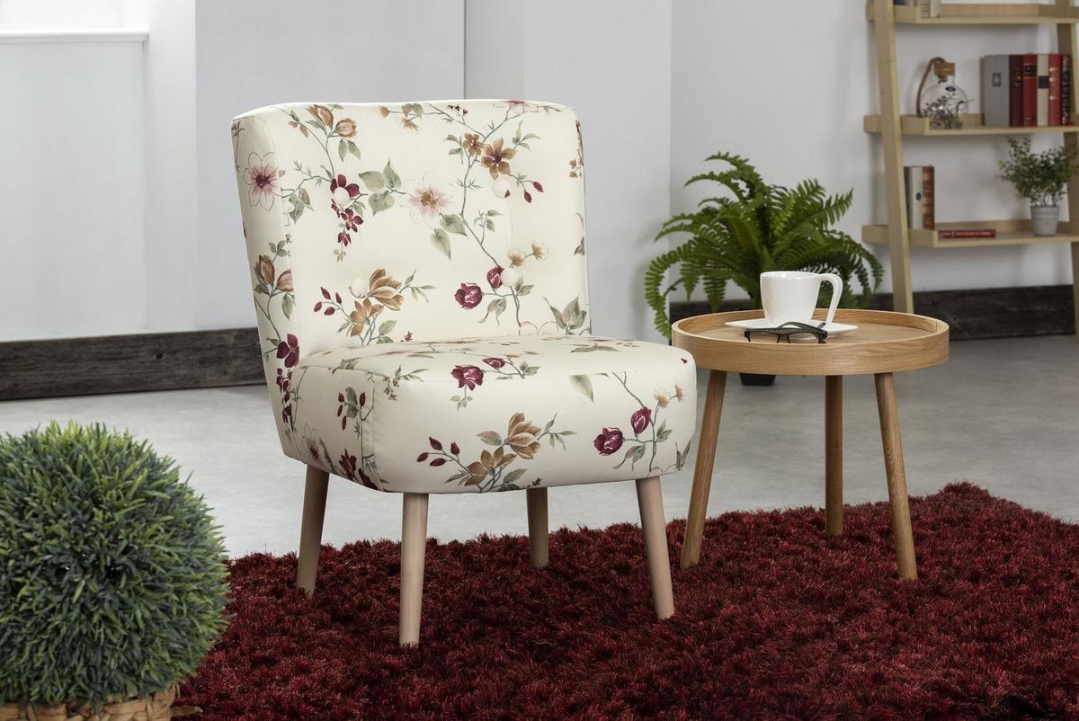 SESSEL Kamle Bezug Flachgewebe Buche natur / weiß - Weiß, Kunststoff (68/78/58cm) - 58aufmkessel
