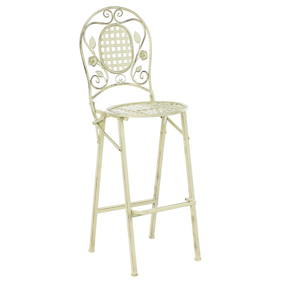 GARTENBAR-SET Grün Bivio - Grün, Metall - Beliani
