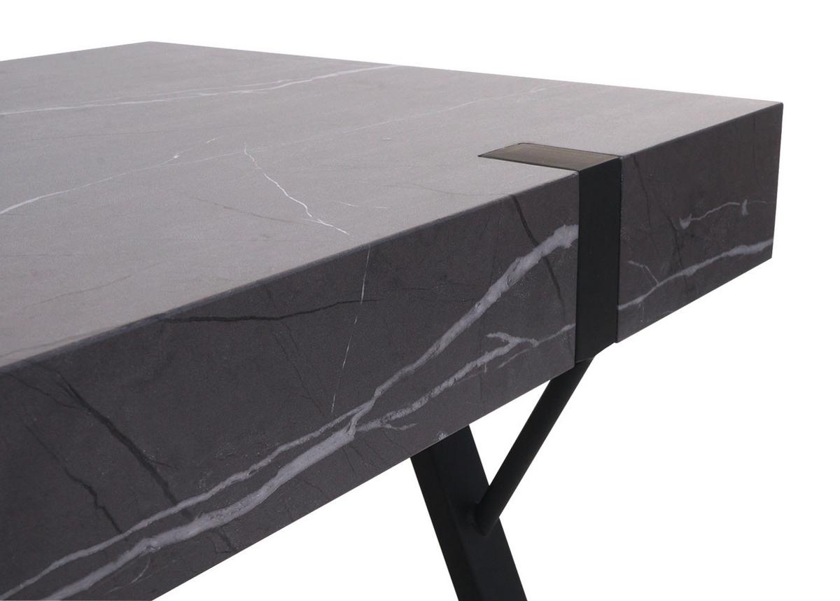 COUCHTISCH eckig Grau - Grau, Holz (60/110/43cm) - MCW