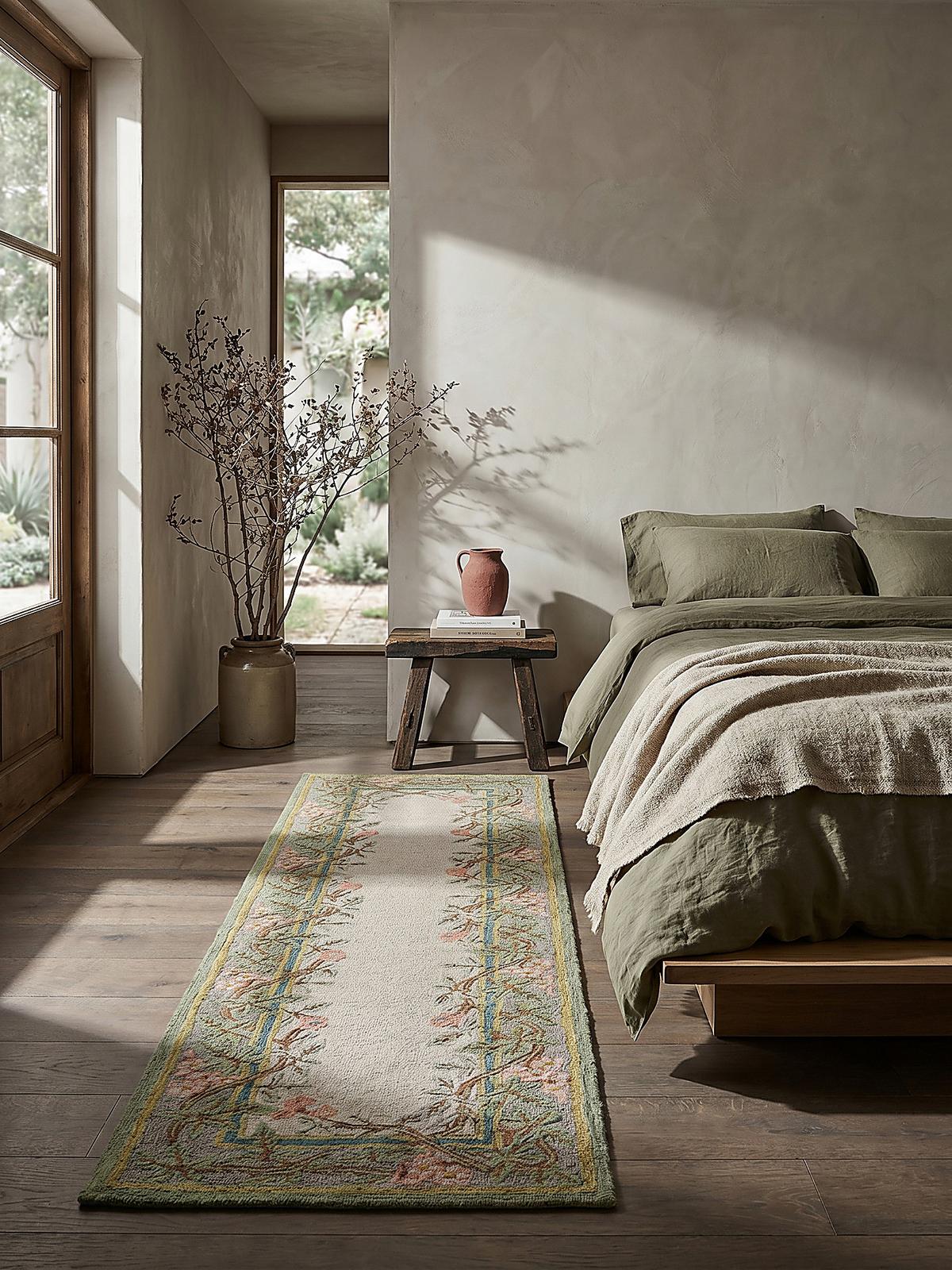 TEPPICH aus Wolle SOAR in Bunt, floral, 80 x 300 cm - Multicolor, Textil (300/80cm) - KADIMA DESIGN