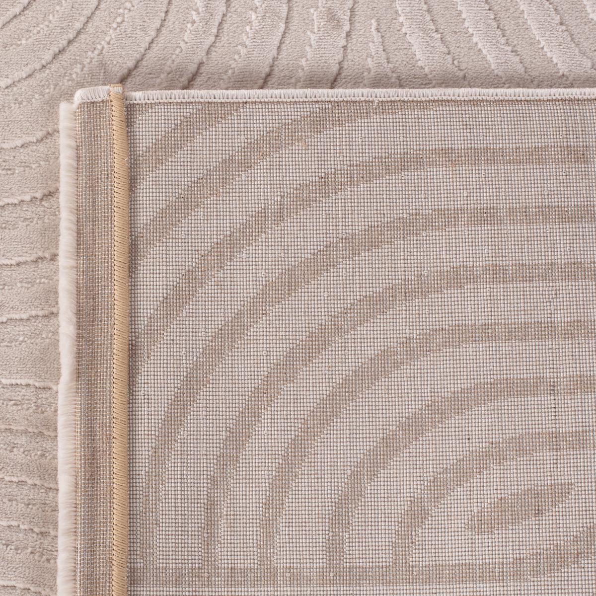 TEPPICH Kurzflor ILLER in Beige, mit 3D-Design, aus Jute, 160 x 230 cm - Beige, Textil (230/160cm) - KADIMA DESIGN