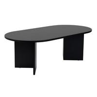 COUCHTISCH - iris 119/60/39,8 cm - Schwarz, Holzwerkstoff (119/60/39.8cm) - Calicosy