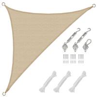 SONNENSEGEL Luftdurchlässig 350/250 cm Beige - Beige, Kunststoff (250/350cm) - Amanka