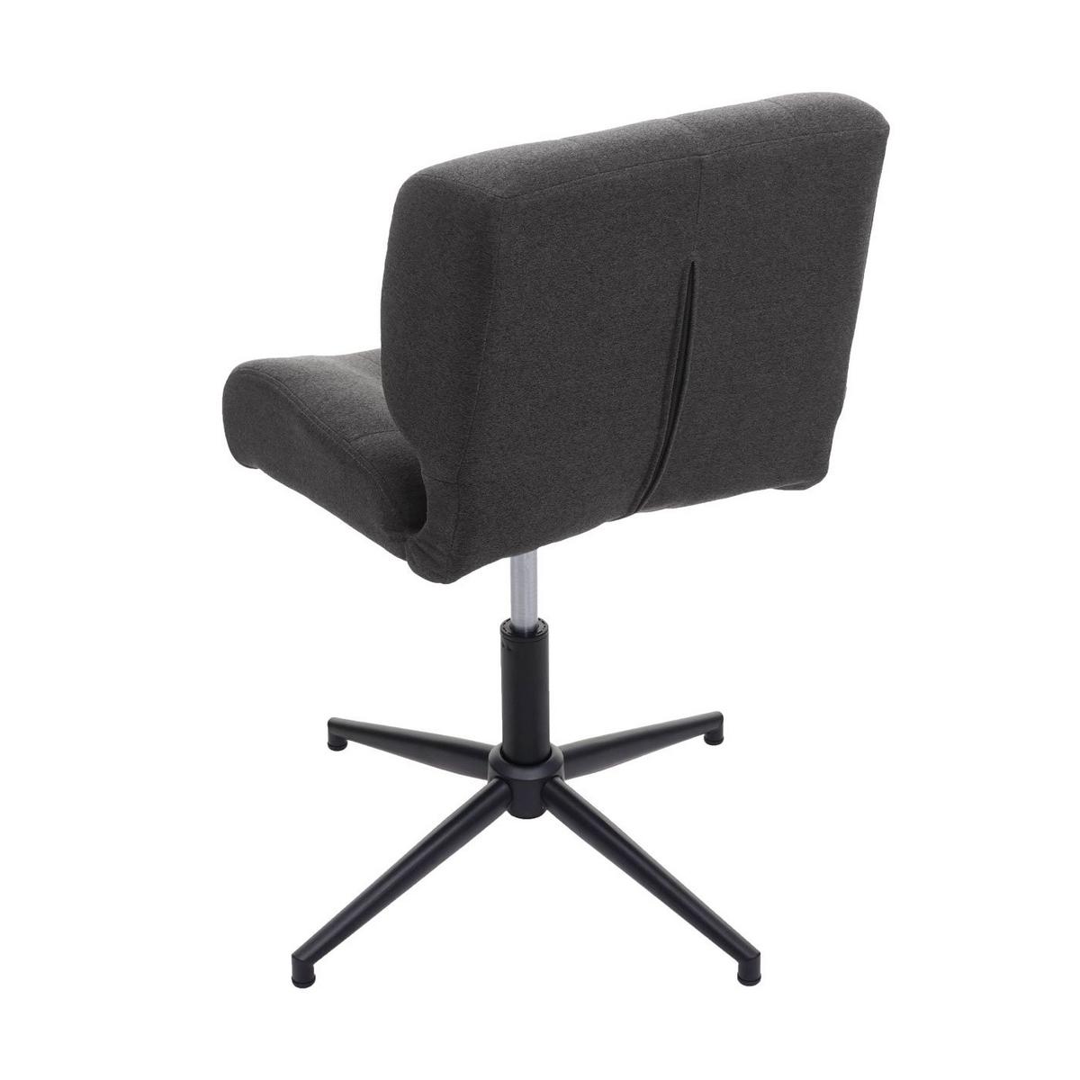 ESSZIMMERSTUHL Anthrazit 2er-Set - Dunkelgrau/Anthrazit, Textil (64/87/64cm) - MCW
