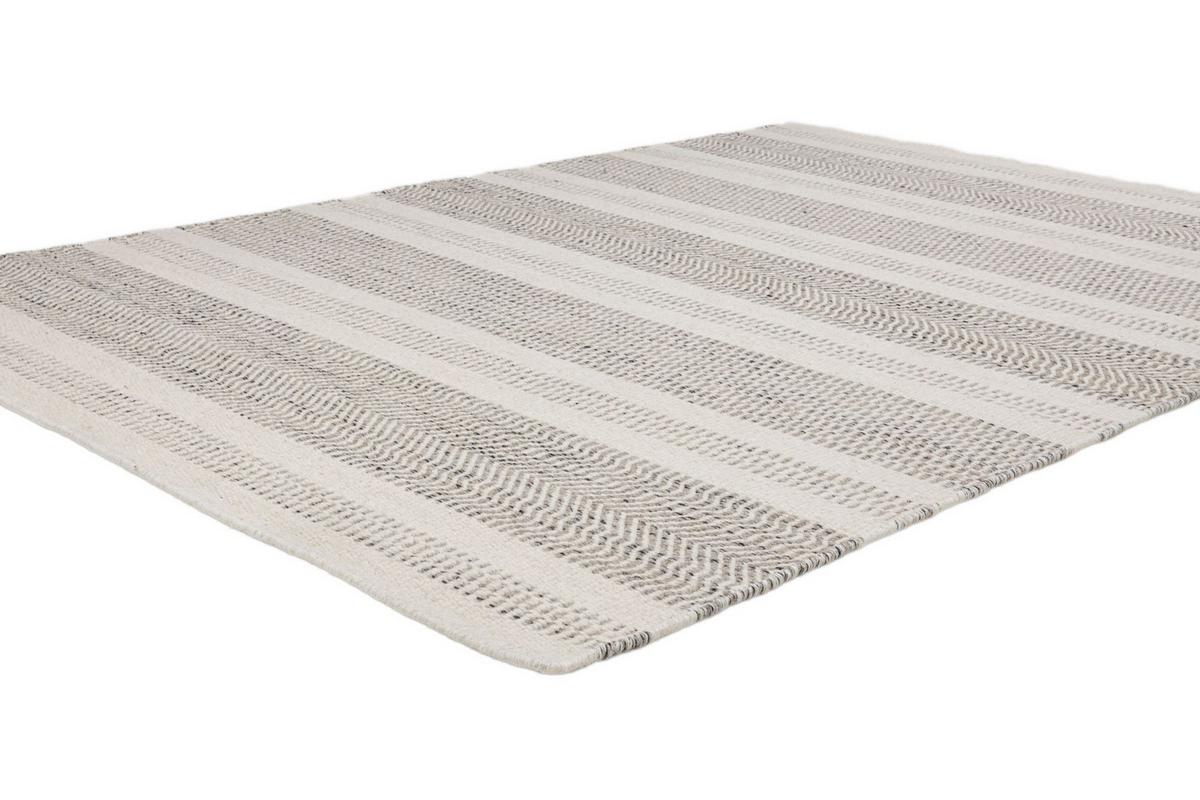 HANDWEBTEPPICH 2-Seitiger Skandi, modern 130x190 cm - Naturfarben, Textil (130/190cm) - Rug and Roll