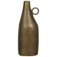 DEKOVASE Aluminium messing Sambhar - Messingfarben, Metall (46cm) - Beliani