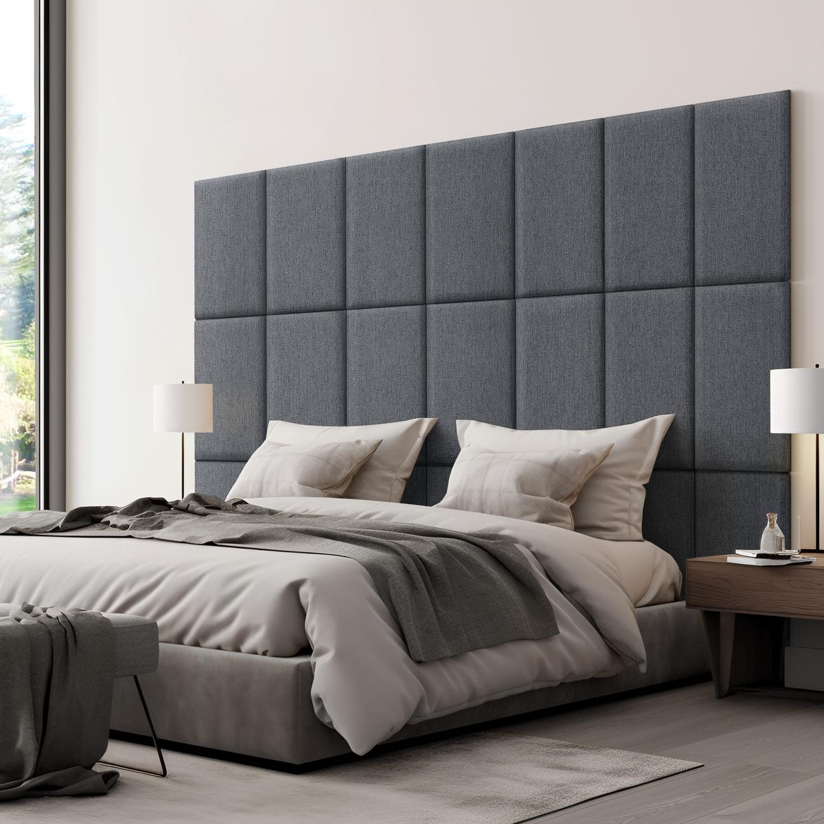 KOPFPOLSTER-SET 3 TLG. Carpino - Dunkelgrau, Textil (30/60/3cm) - [neu.haus]