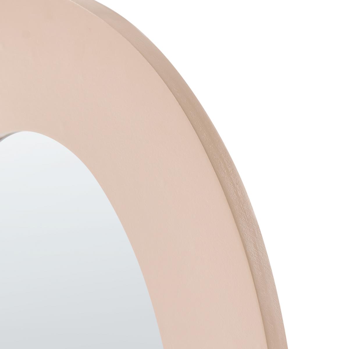 WANDSPIEGEL 60/80 cm Beige Alvena - Beige, Holzwerkstoff (60/80/2cm) - Beliani
