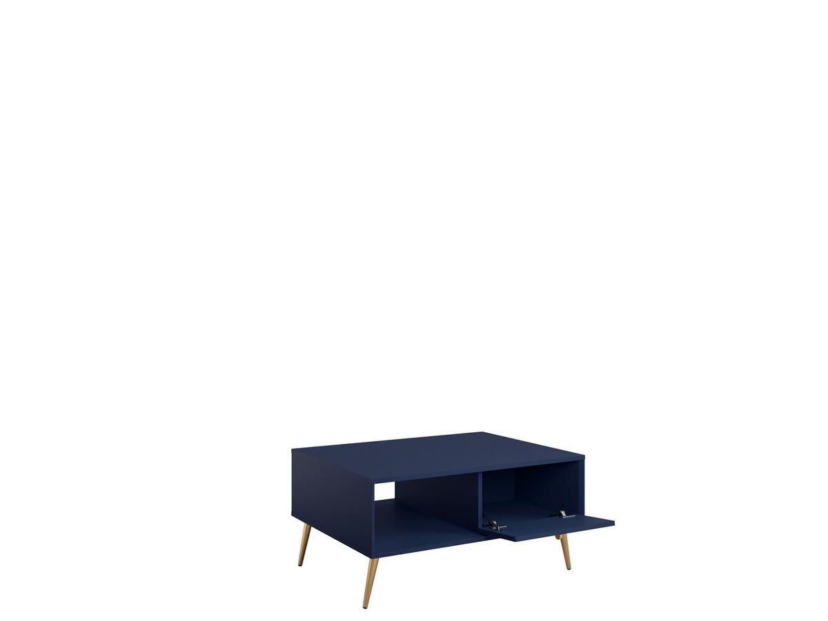 COUCHTISCH Dunkelblau 87/43,2/66 - Dunkelblau, Holzwerkstoff (66/87/43cm) - RAUMHIRSCH FURNITURE