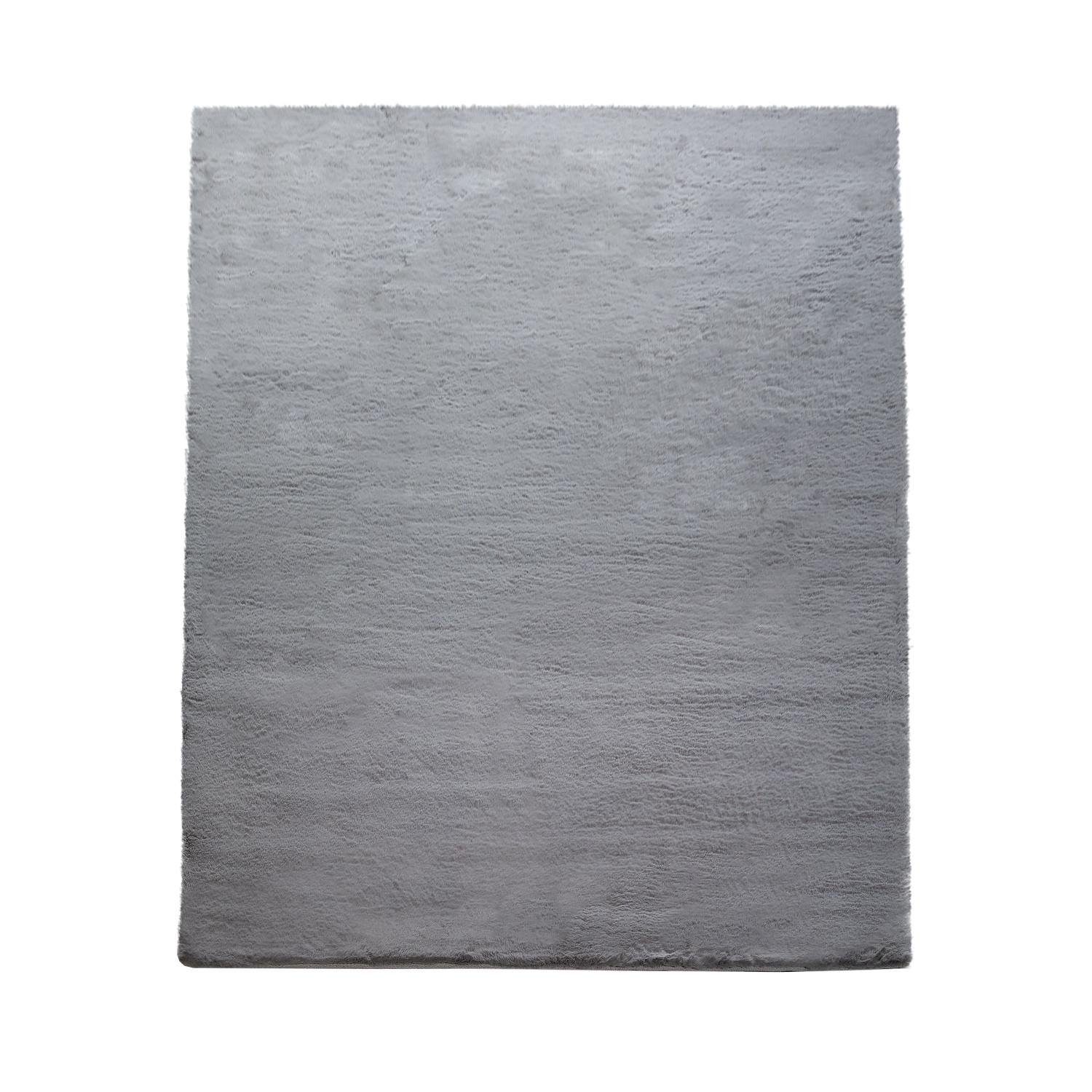 HOCHFLORTEPPICHE Anthrazit 160 x 230 cm - Anthrazit, Kunststoff (160/230cm) - TT Home
