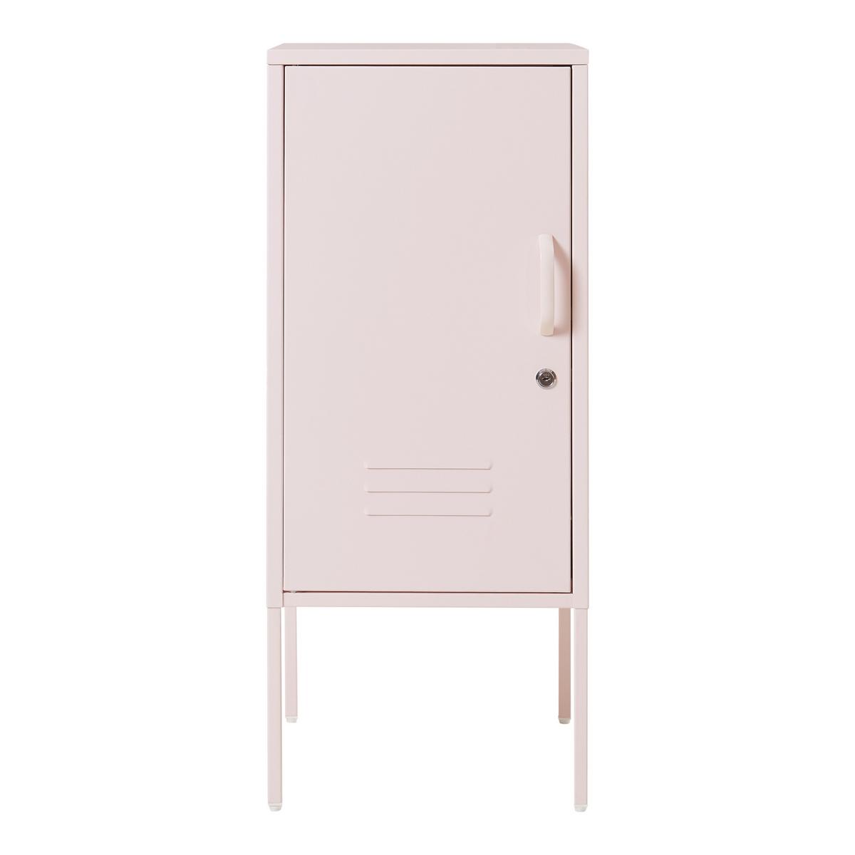NACHTTISCH Hausjärvi - Rosa, Metall (35/82/35cm) - [en.casa]