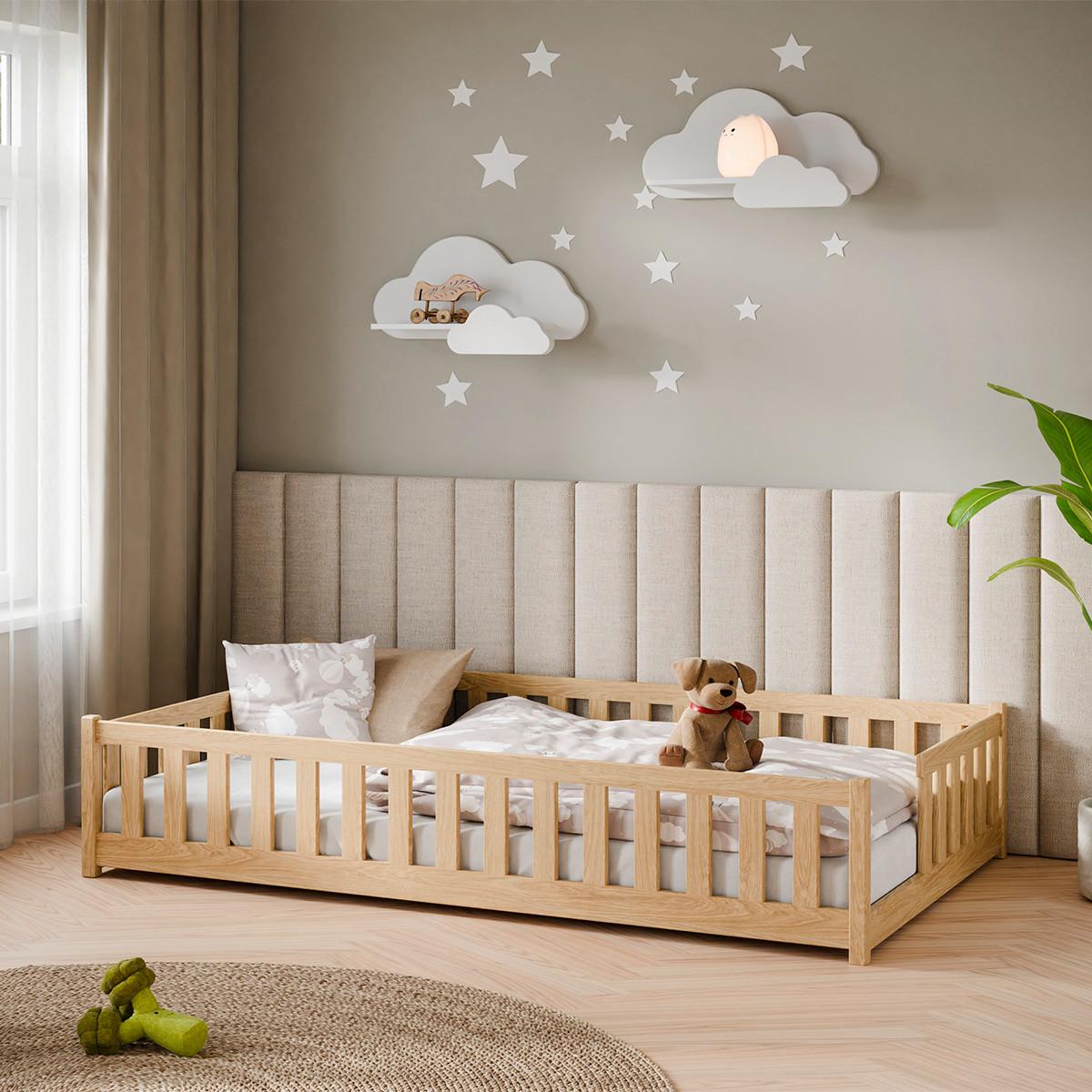 BETT 120/200 Théa Holz - Braun, Holz (120/200cm) - Petits-meubles