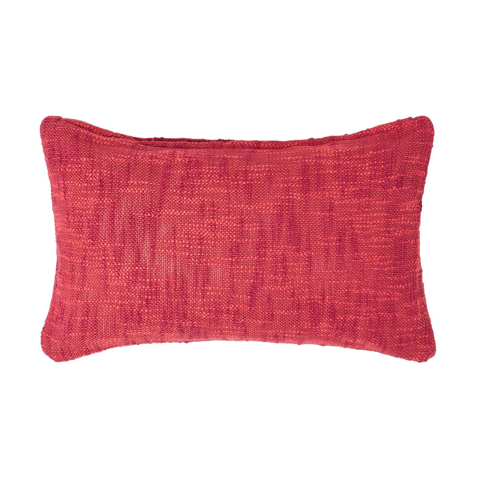 KISSENHÜLLE Nirvana Slub 30/50 cm, 100% Baumwolle - Orange, Textil (30/50cm) - Homescapes