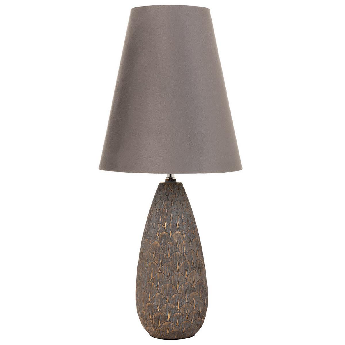 LAMPE aus Polyresin, golden - Goldfarben, Stein (18/18/46cm) - Wanderlust