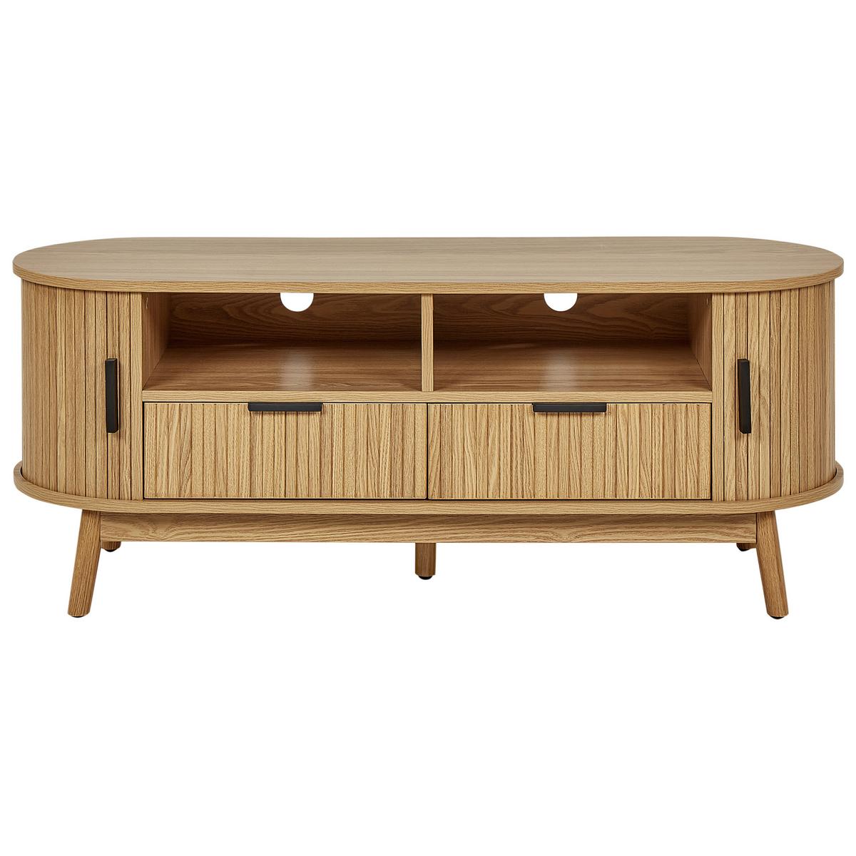TV-MÖBEL Braun Selah - Braun, Holzwerkstoff (120/47/40cm) - Beliani