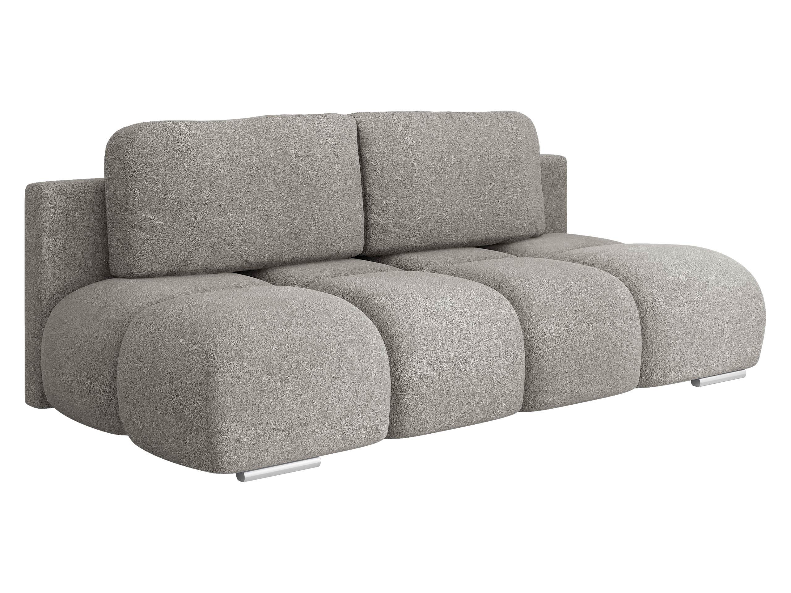 SCHLAFSOFA Honey Mini - Schwarz/Grau, Holz/Kunststoff (195/104/90cm) - MIRJAN24