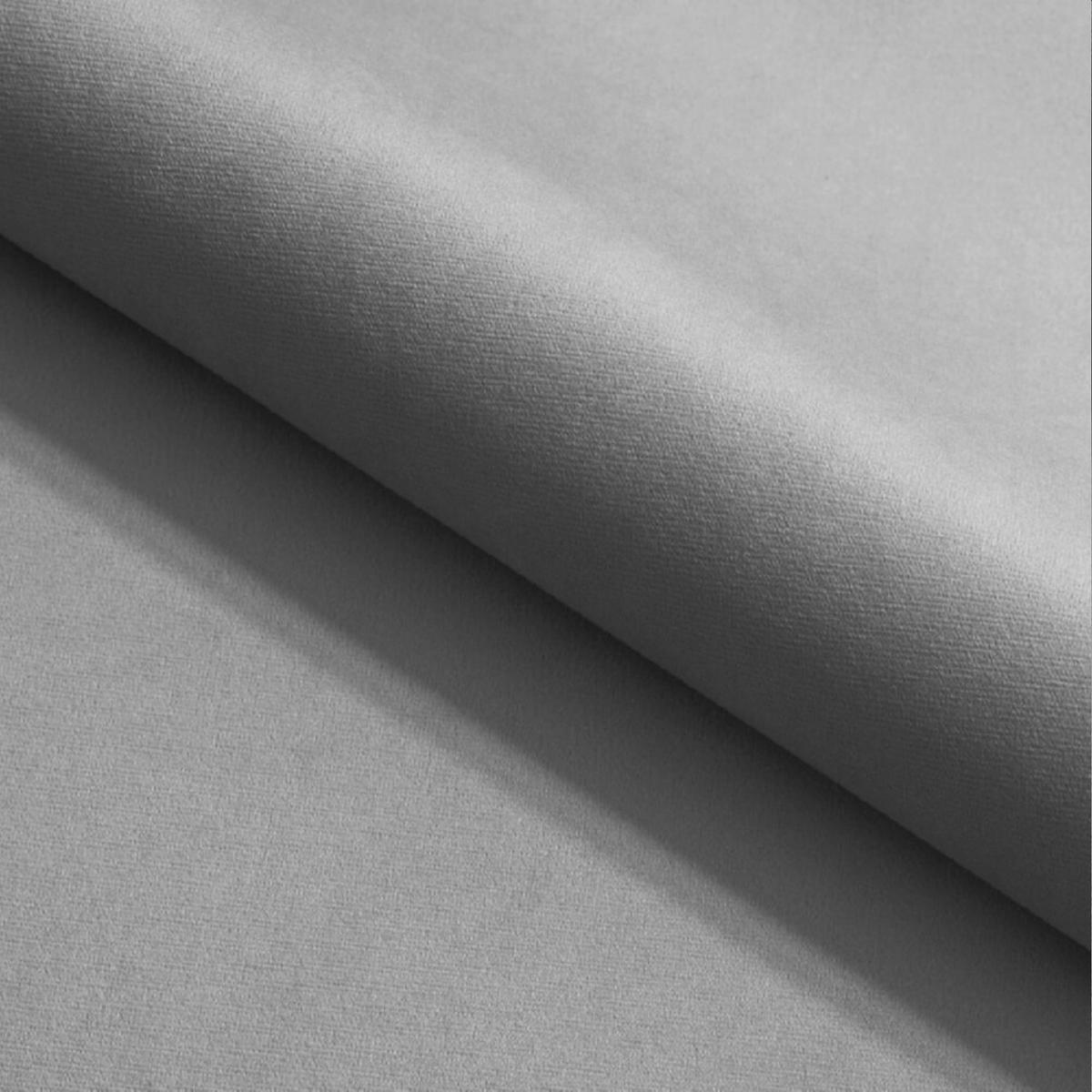 BOXBETT BOSTON mit 2 Bettkästen, 180x200, Farbe: Grau, Velourstoff, Doppelbett mit Bonell-Matratze - Grau, Holz/Kunststoff (180/200cm) - Alpi-Möbel