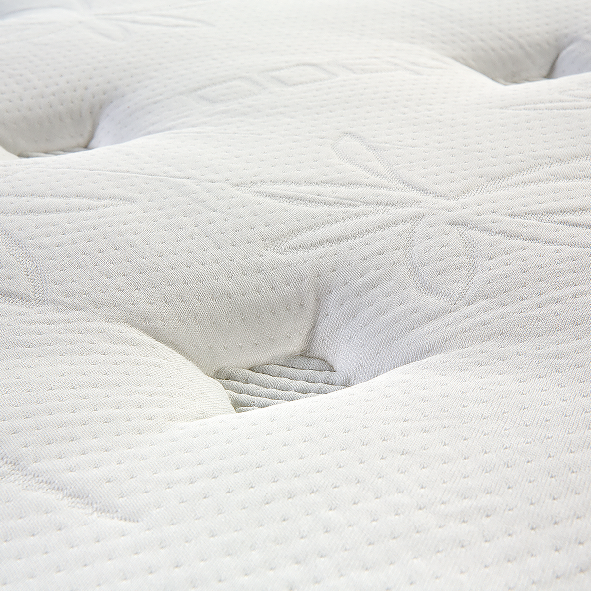 LATEX-TASCHENFEDERKERNMATRATZE H2/3 Mittel 140/200 cm Joy - Weiß, Textil (140/200cm) - Beliani