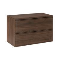 WASCHTISCHUNTERSCHRANK 80cm Elias Dunkles Holz - Braun, Holzwerkstoff (80/52.2/46cm) - Petits-meubles