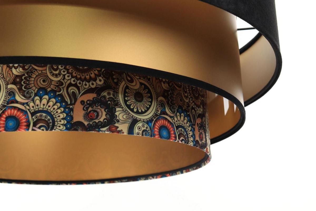 HÄNGELEUCHTE Gold 60/20 cm - Goldfarben, Kunststoff (60/1/20cm) - ONZENO