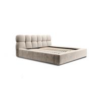 POLSTERBETT Grove In Ditra - Beige, Holzwerkstoff/Textil (140/200cm) - Fun Möbel