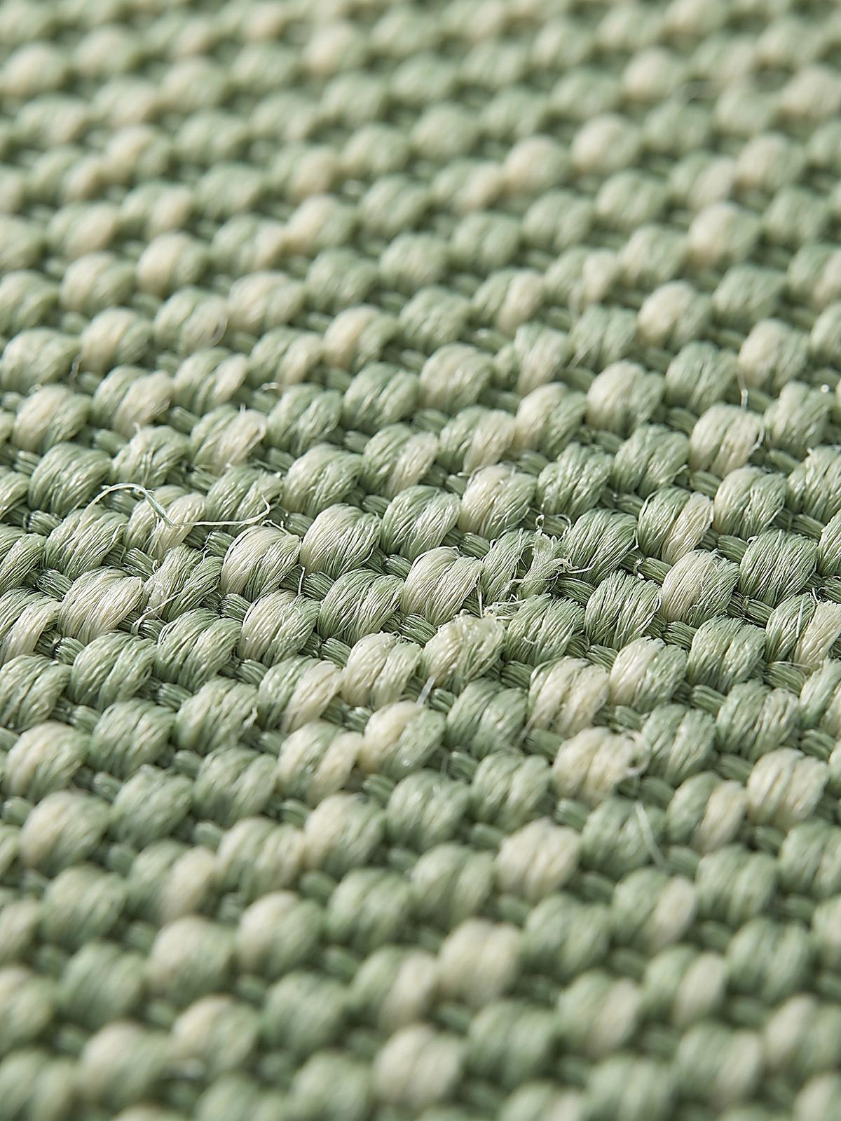FLACHWEBTEPPICH Uni BORNO Polypropylen Grün 120 x 170 cm - Grün, Textil (120/170cm) - KADIMA DESIGN