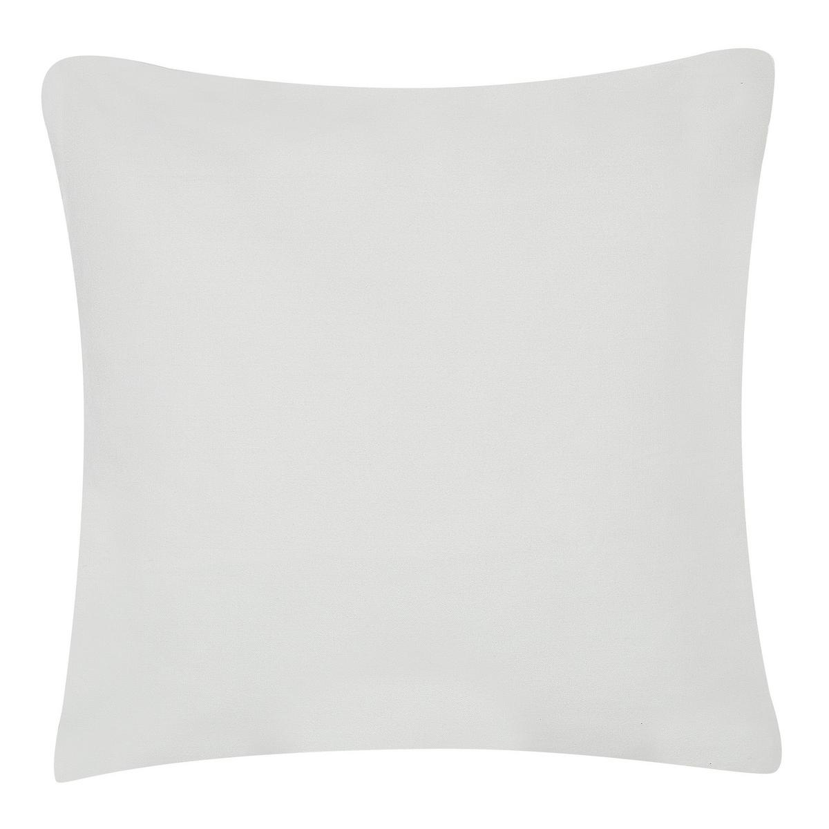 DEKOKISSEN 2er-Set Dunkelgrün 45/45 cm Diascia - Dunkelgrün, Textil (45/45cm) - Beliani