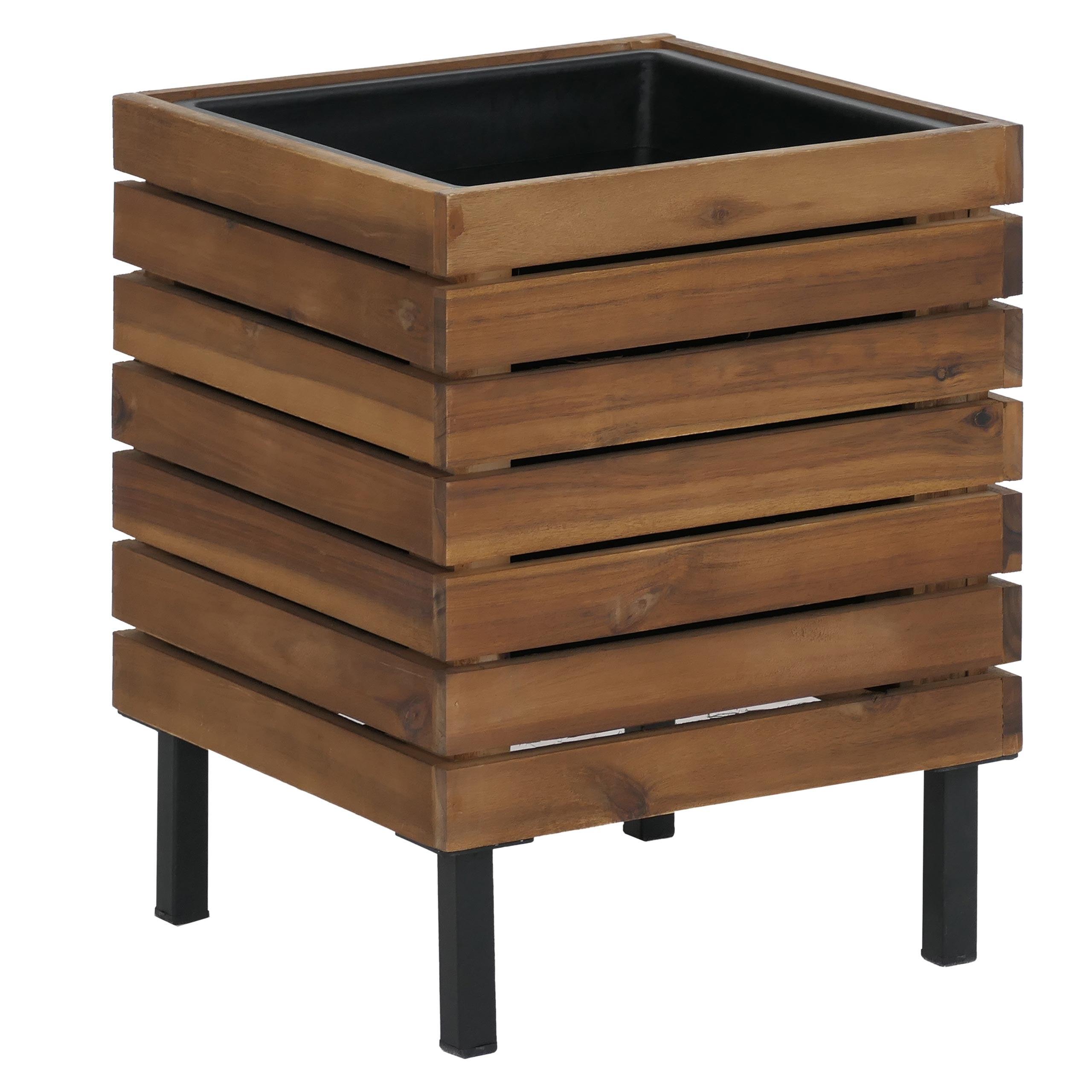 PFLANZKASTEN Braun - Braun, Holz (33/43/33cm) - MCW