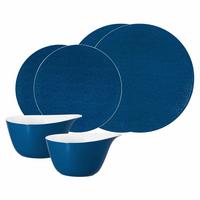 BASIC-SET Life Fashion Classic Blue 6-tlg. - Blau, Keramik (2/2/2cm) - Seltmann Weiden