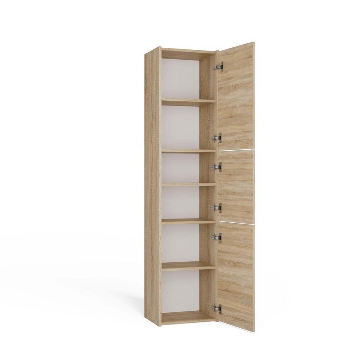 BADEZIMMERSCHRANK Sonoma 40/170/30 - Sonoma Eiche, Holzwerkstoff (40/170/30cm) - RAUMHIRSCH FURNITURE