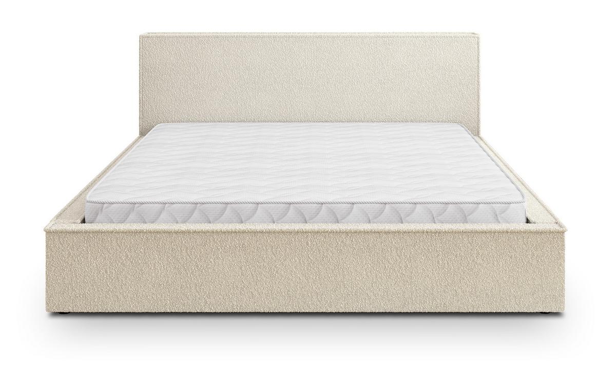 POLSTERBETT CELORA Q 120x200 cm mit Bettkästen - Creme - Creme, Holz/Textil - MASSENO