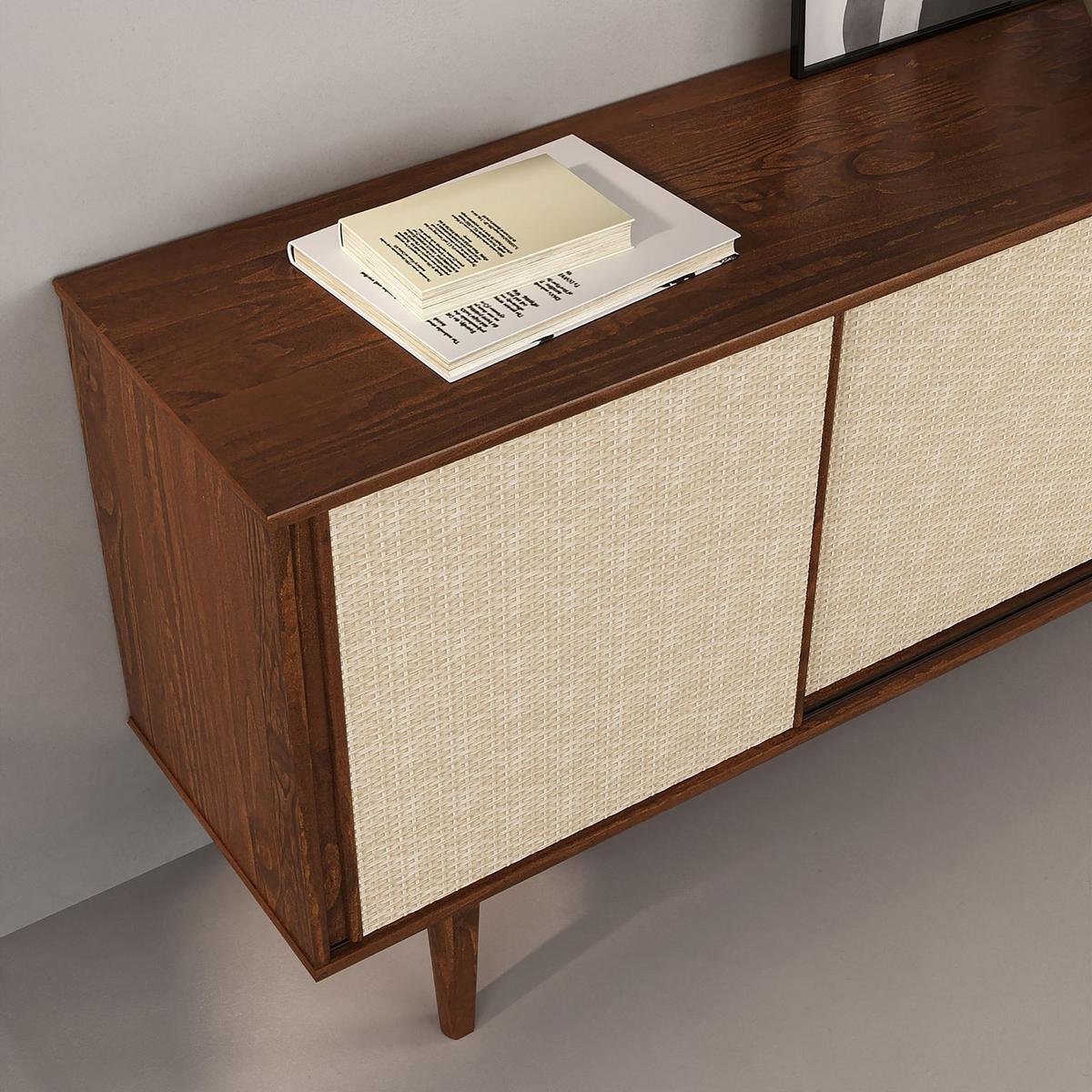 SIDEBOARD SIMONA Kastanie - Kastanienfarben, Holz (175/76/41cm) - IDIMEX
