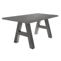 ESSTISCH ausziehbar Elia 3 160 x 90 x 75 Esszimmertisch Graphit - Grau, Holz (160/90/75cm) - 58aufmkessel