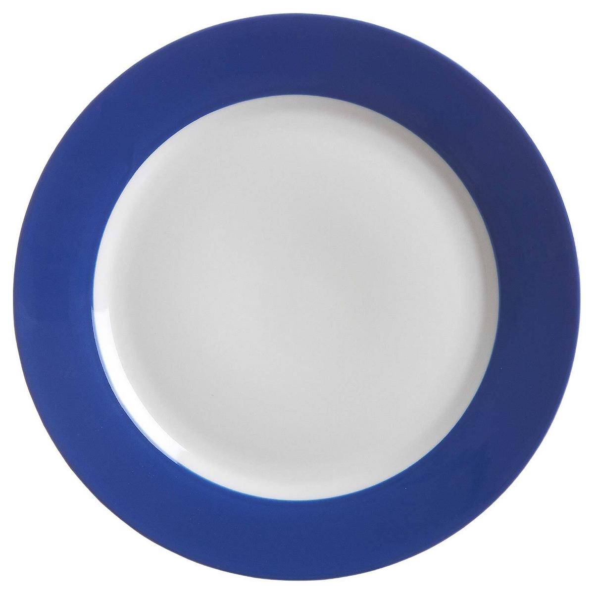KOMBISERVICE Doppio Indigo Blau 24-tlg. - Blau, Keramik (2/2/2cm) - Ritzenhoff Breker