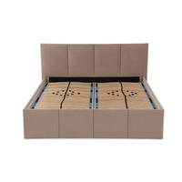 POLSTERBETT Dalas Sahara 160 x 200 x 40 cm Stauraum Mit hochwertiger Matratze H3 (bis 120 kg) und Lattenrost - Sahara, Holz (160/200cm) - Halmon Schlafkomfort Betten 