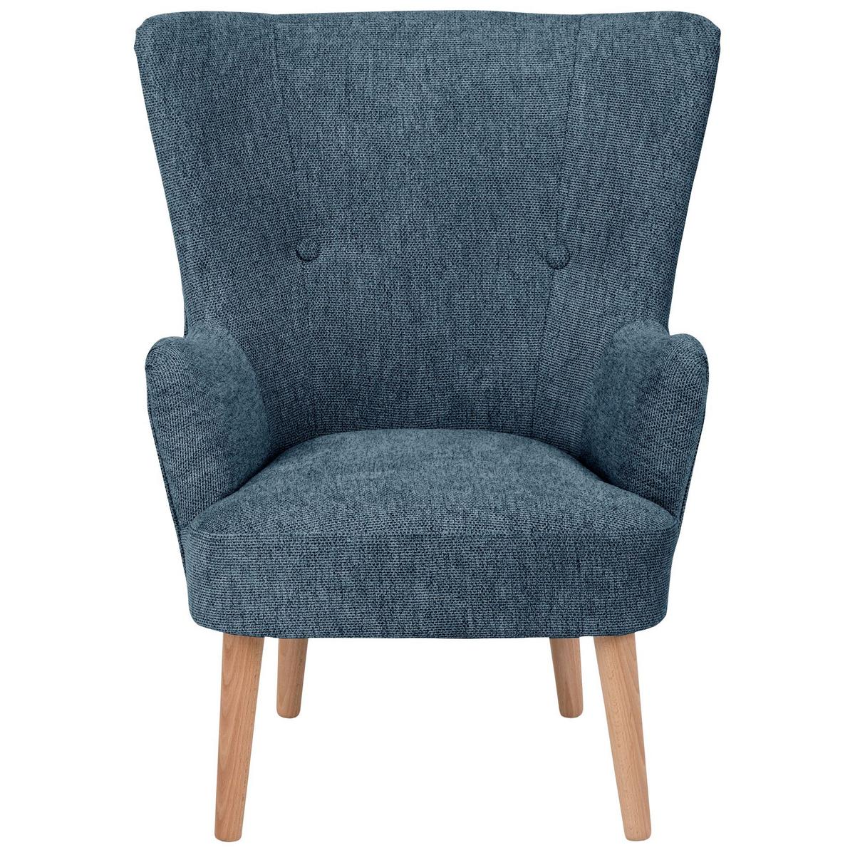 KINDERSESSEL Katyenka Flachgewebe dunkelblau - Dunkelblau, Kunststoff (59/73/65cm) - 58aufmkessel
