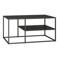 COUCHTISCH Solund 45/90/60 cm - Schwarz, Metall (60/90/45cm) - [en.casa]