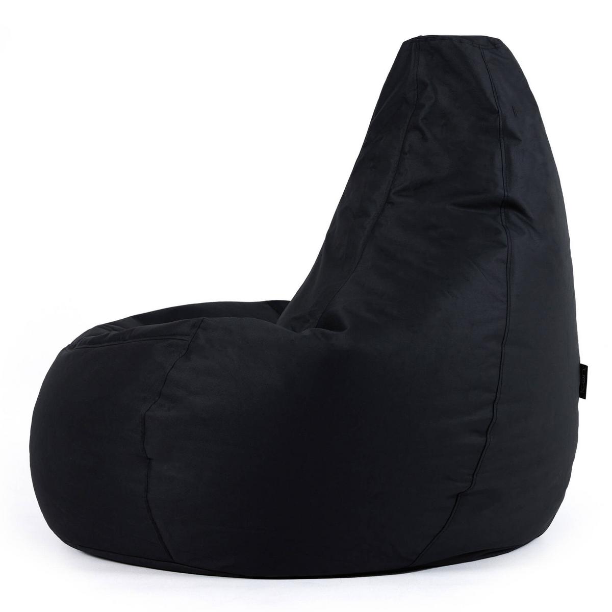 SITZSACK Gaming Stuhl für Indoor und Outdoor - Schwarz, Kunststoff (90/73/84cm) - icon