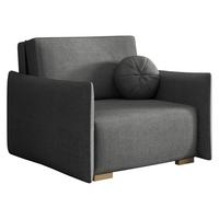 SCHLAFSOFA Viva Glov I - Naturfarben/Grau, Holz/Textil (104/85/98cm) - MIRJAN24